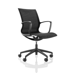 Waves Black Office Chair 