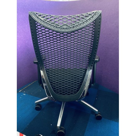 Back plastic chair