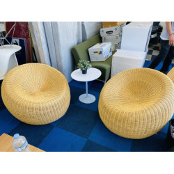 Vintage Cane Tub Chair