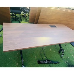 Folding Meeting Table With Roller Coaster