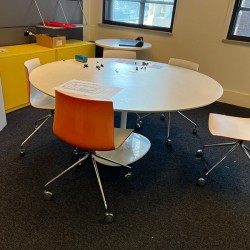 Round Meeting Table