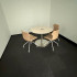 Round Conference Table - Disc Base