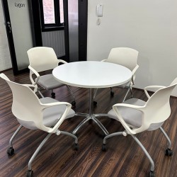 Round Meeting Table