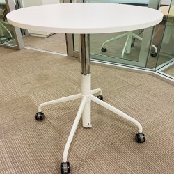 Hight Adjustable Round Meeting Table 