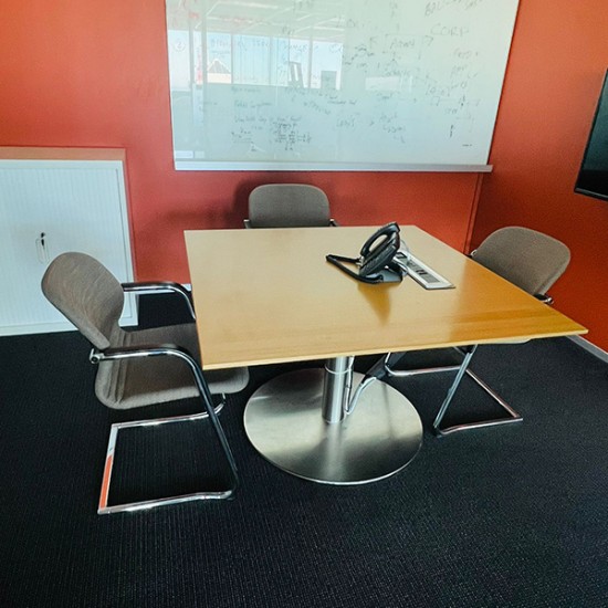 Square Boardroom Table