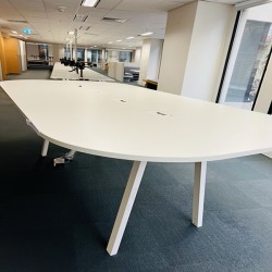 Oval Boat Boardroom Table