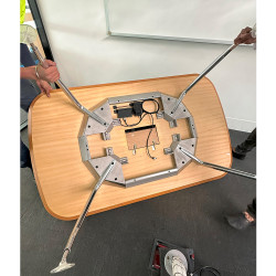 Modern Conference Room Table In Good Condition
