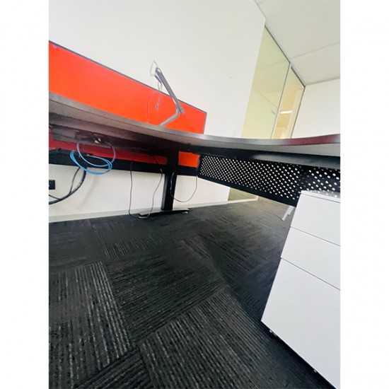 Height Adjustable Corner Desk