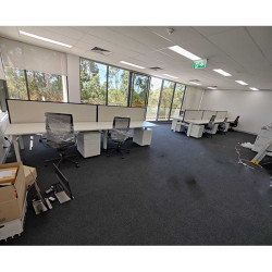 Height Adjustable Two Side Desk