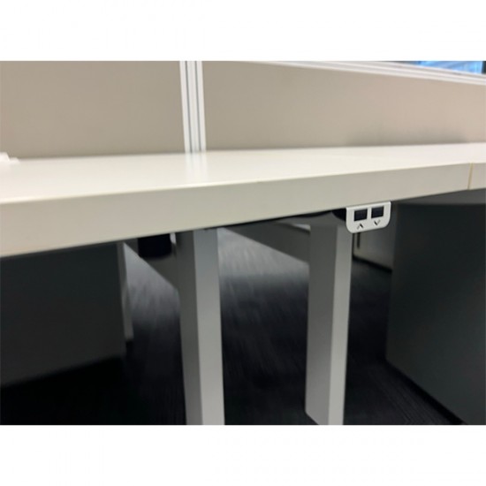 Height Adjustable Two Side Workstation