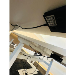 Height Adjustable Corner Desk in Good Condition